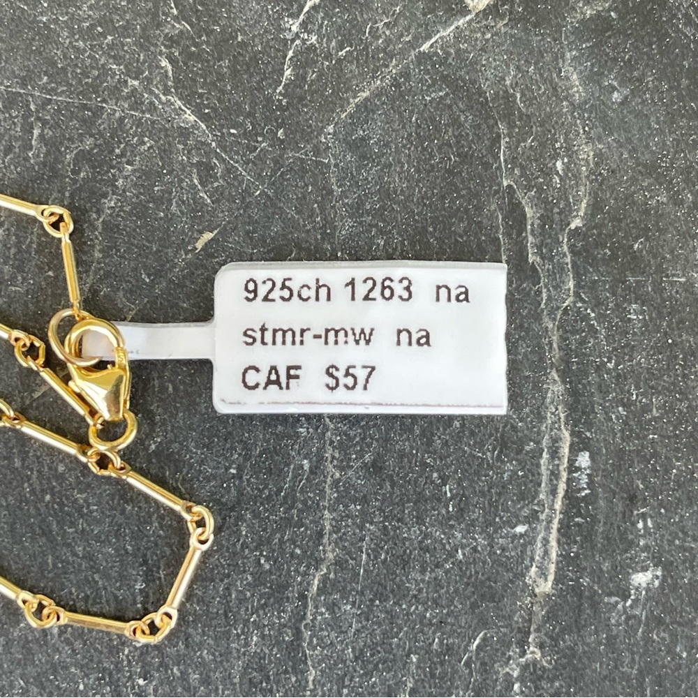 Gold Filled 1/20 12kt. 18” Chain Necklace - Picture 8 of 8